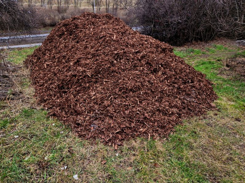 Fresh Mulch for Landscaping
